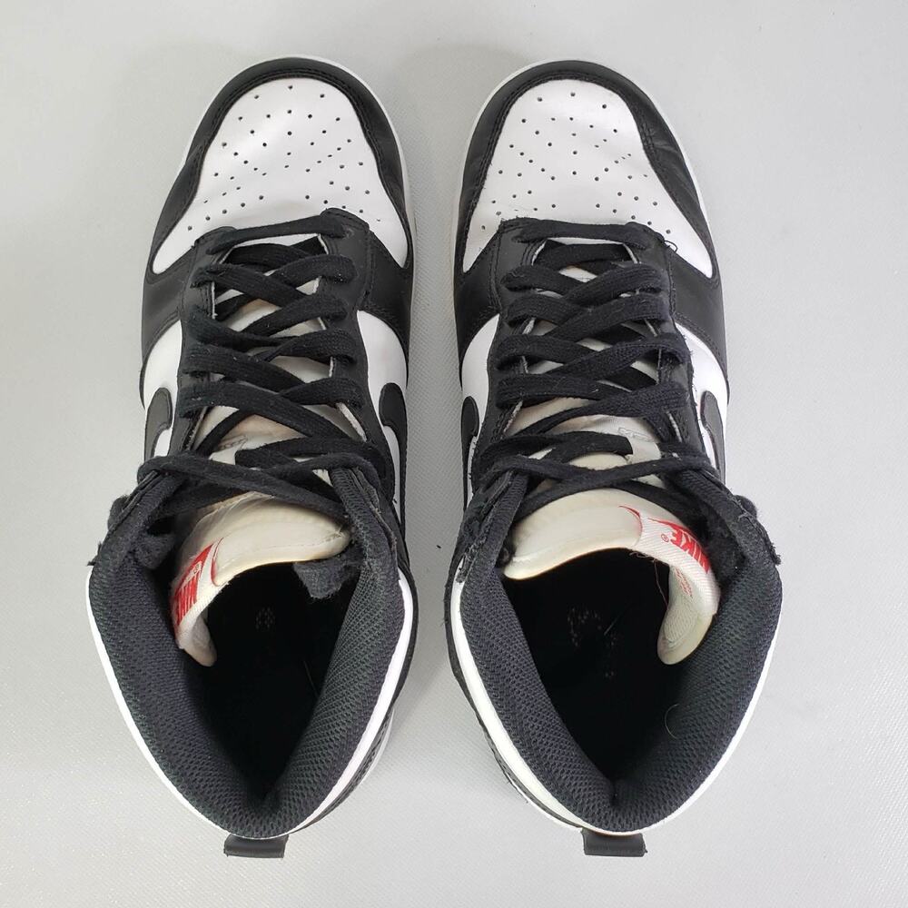 Nike Dunk High Top Panda Black White Women's Sneakers Size 9.5 Athletic - Picture 4 of 9